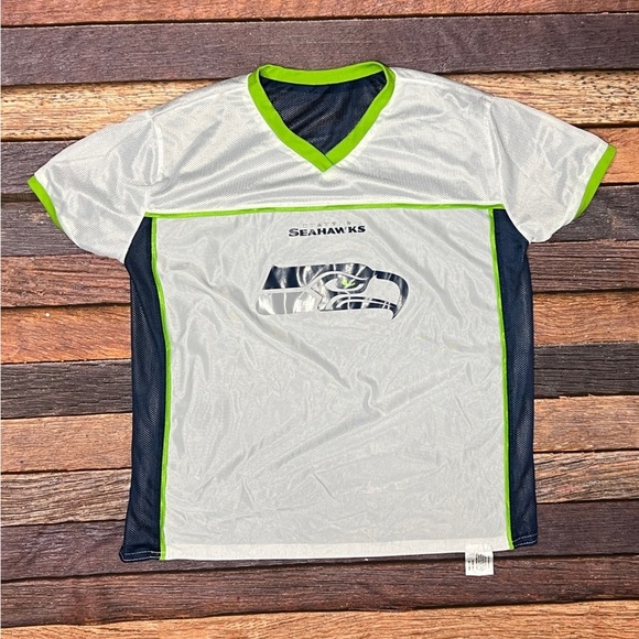 Seattle Seahawks NFL Flag Football Reversible Jersey Mens - Picture 3 of 6